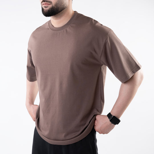 Light Brown Oversize T-Shirt