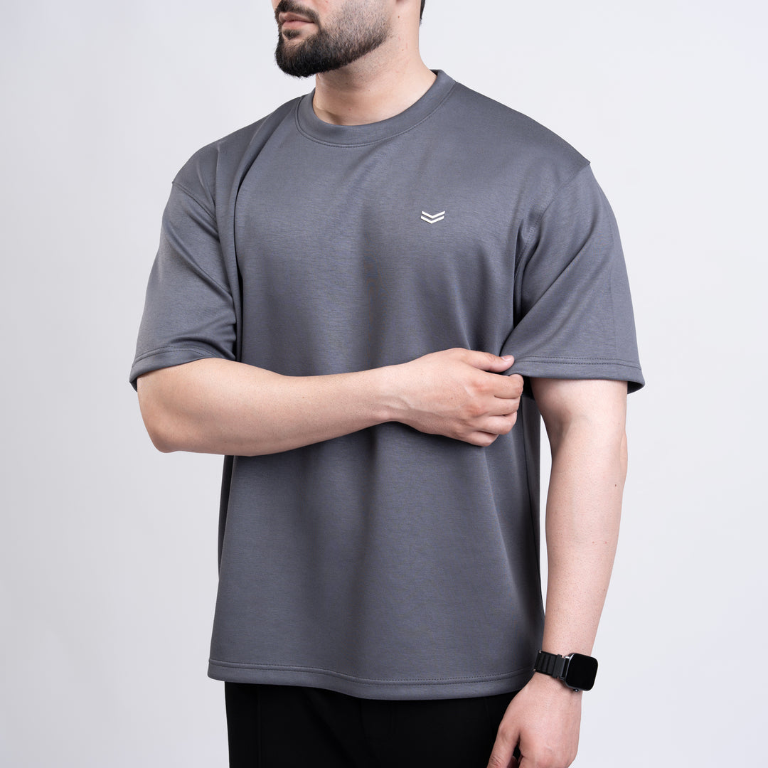 Scuba Gray Oversize T-Shirt