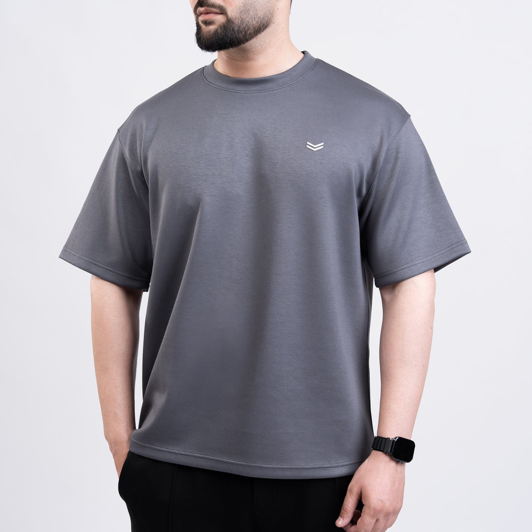 Scuba Gray Oversize T-Shirt