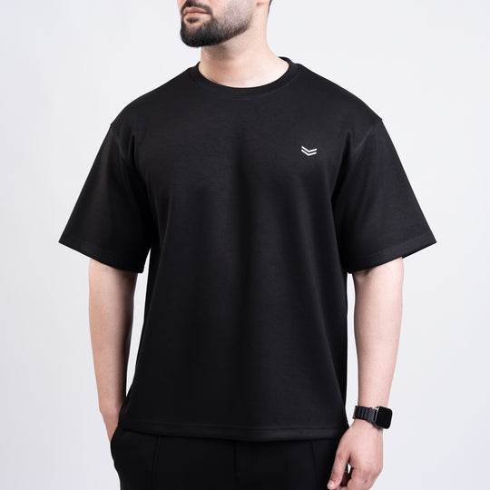 Scuba Black Oversize T-Shirt