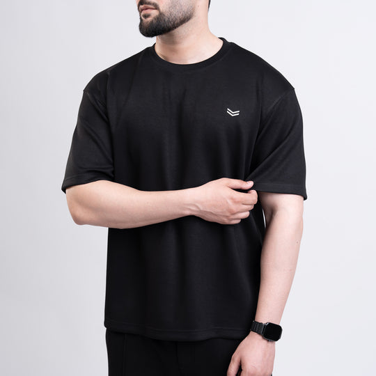 Scuba Black Oversize T-Shirt