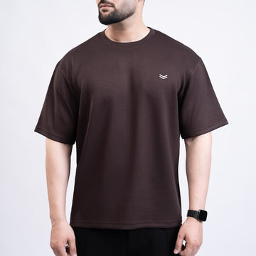 Scuba Brown Oversize T-Shirt