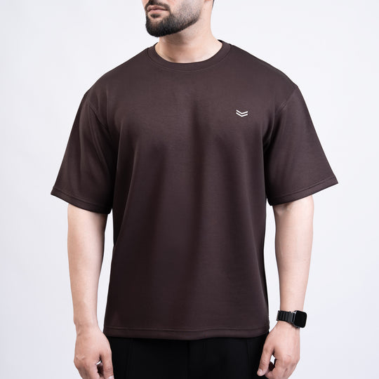 Scuba Brown Oversize T-Shirt
