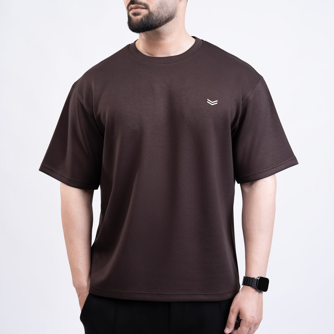 Scuba Brown Oversize T-Shirt