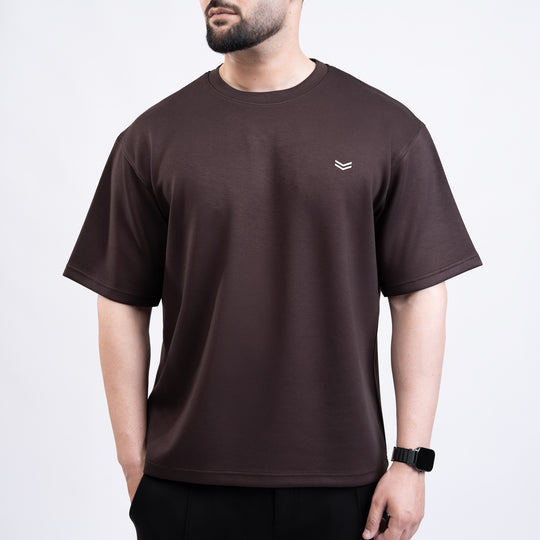 Scuba Brown Oversize T-Shirt