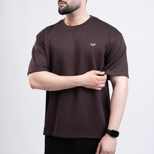 Scuba Brown Oversize T-Shirt