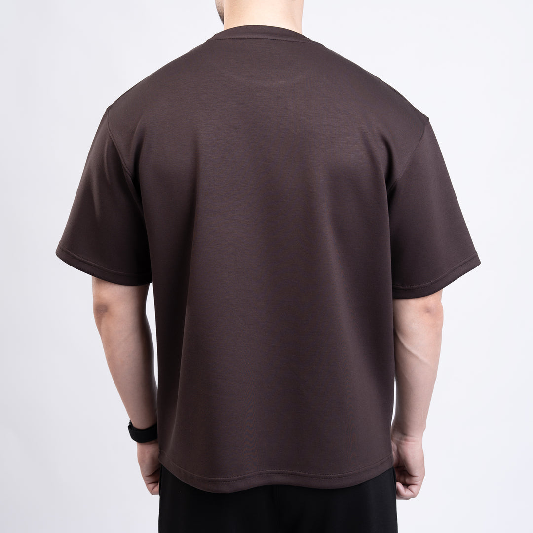 Scuba Brown Oversize T-Shirt