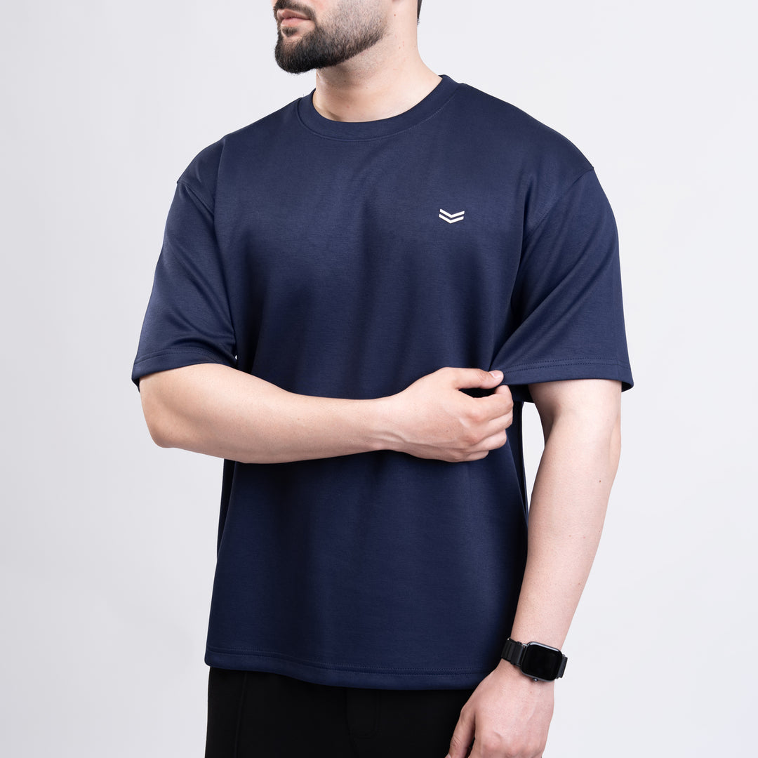 Scuba Navy Oversize T-Shirt