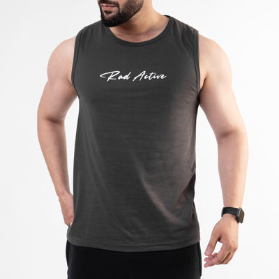 Gray "Rad Active" Tank Top