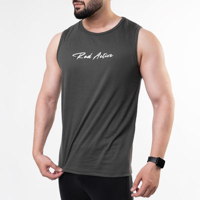 Gray "Rad Active" Tank Top