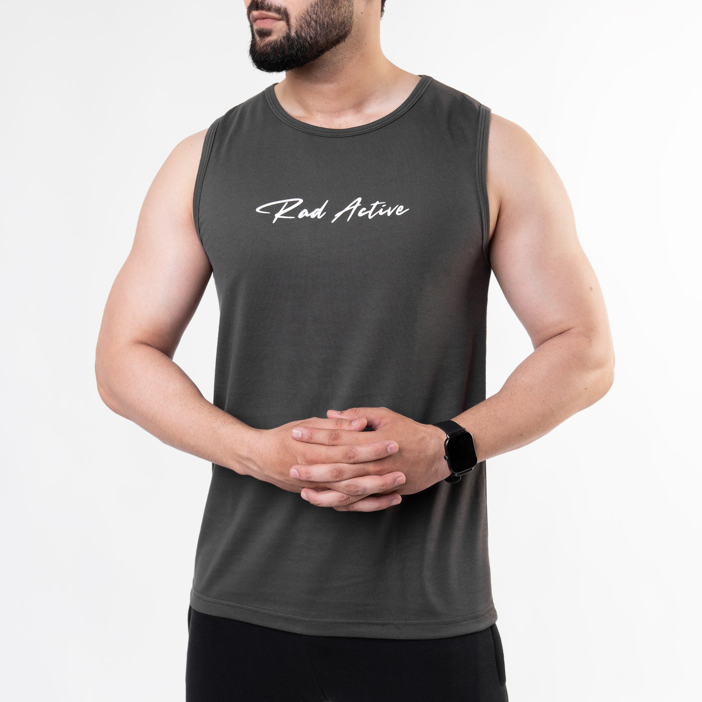 Gray "Rad Active" Tank Top