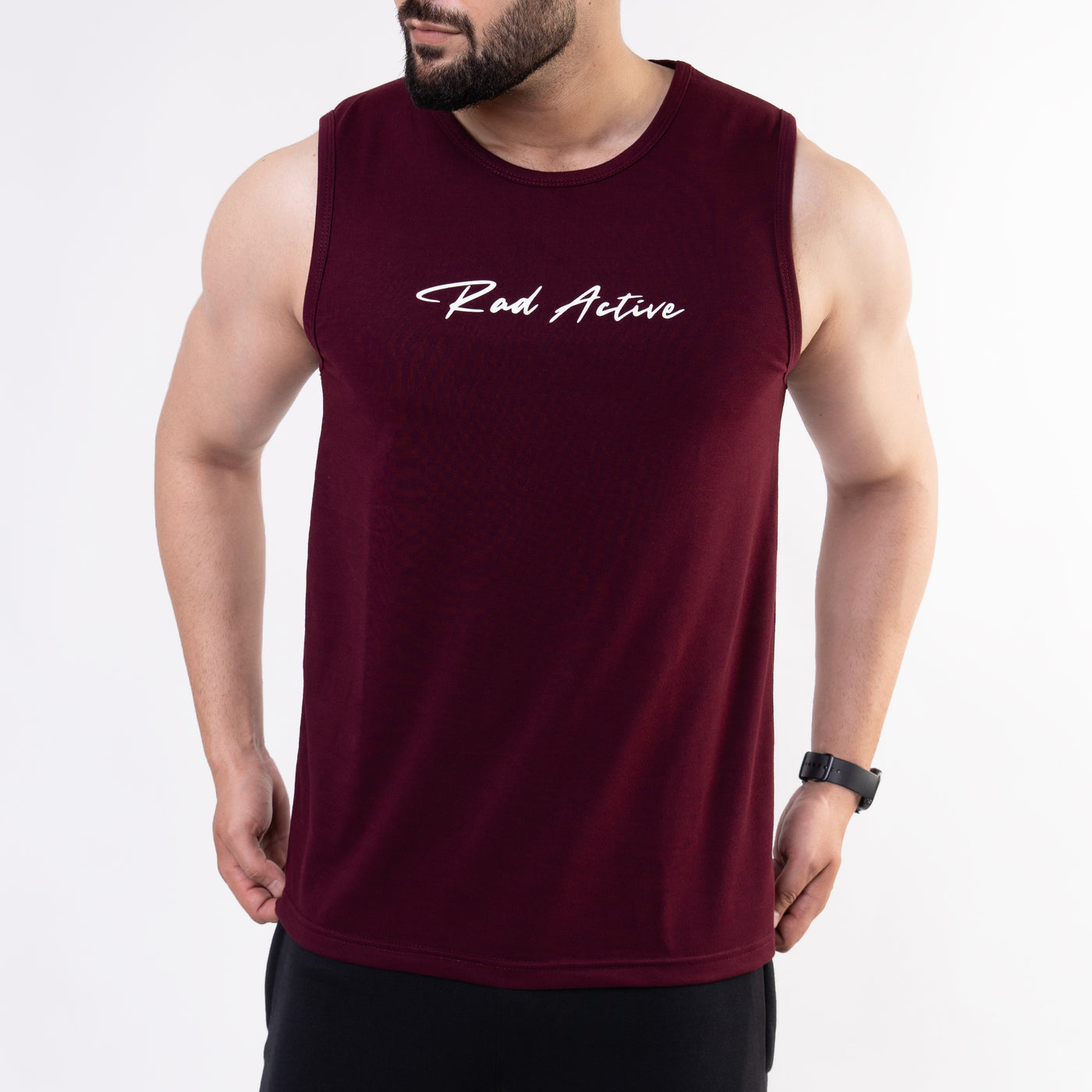 Maroon "Rad Active" Tank Top