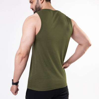 Olive "Rad Active" Tank Top