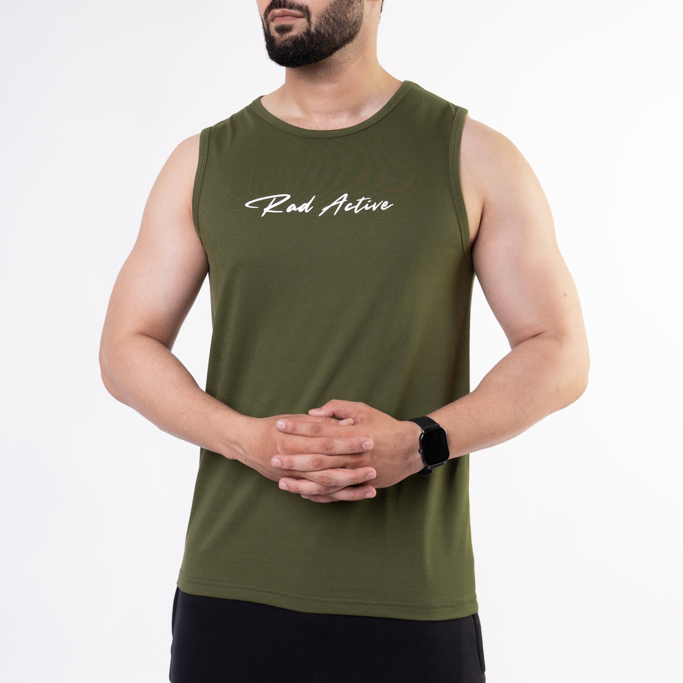 Olive "Rad Active" Tank Top