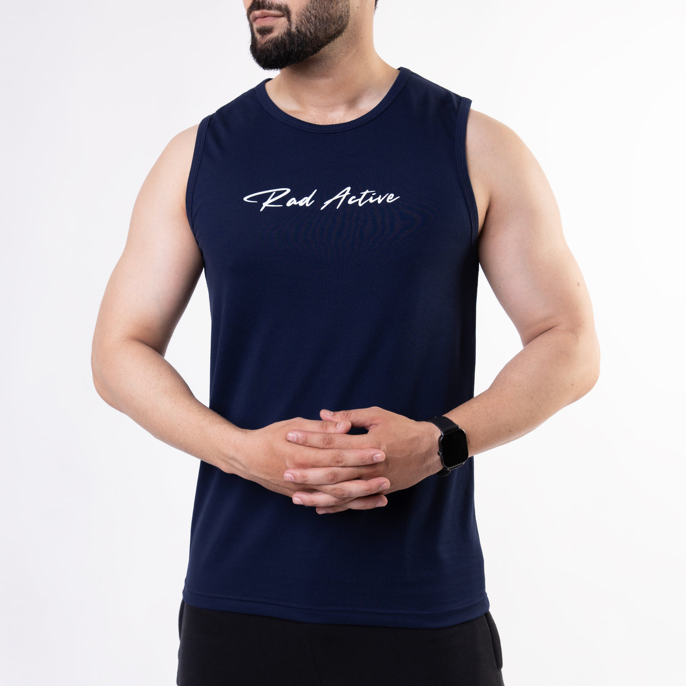 Navy "Rad Active" Tank Top