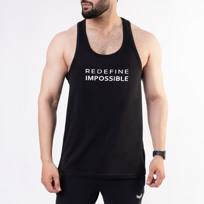 Black "Redefine Impossible" Sando