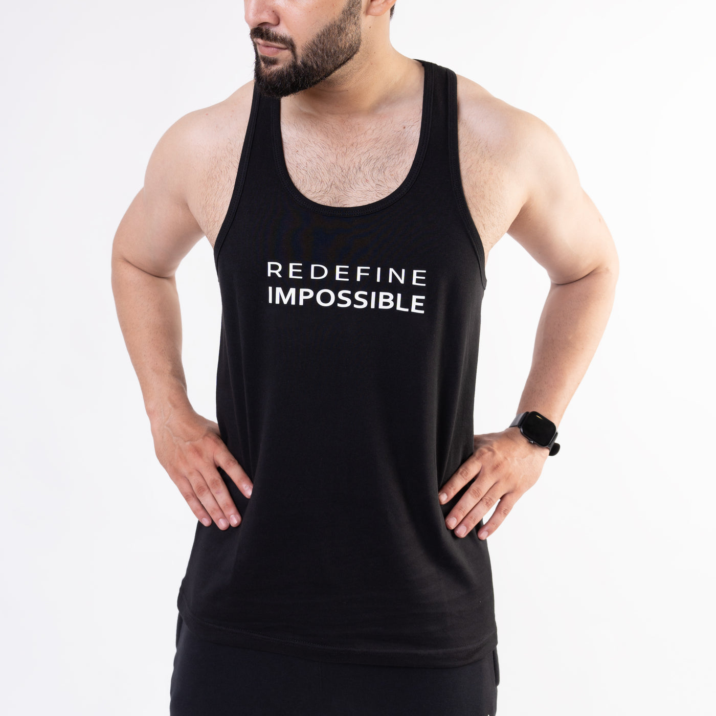 Black "Redefine Impossible" Sando