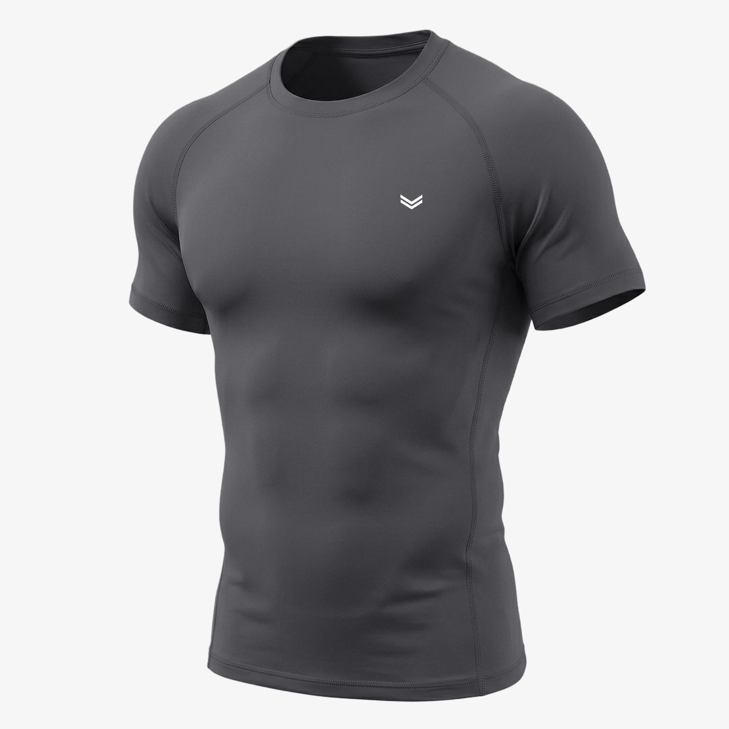 Gray Half Sleeve Compression Tee – Rad Clothing Store