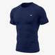 Navy Half Sleeve Compression Tee