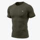 Olive Half Sleeve Compression Tee
