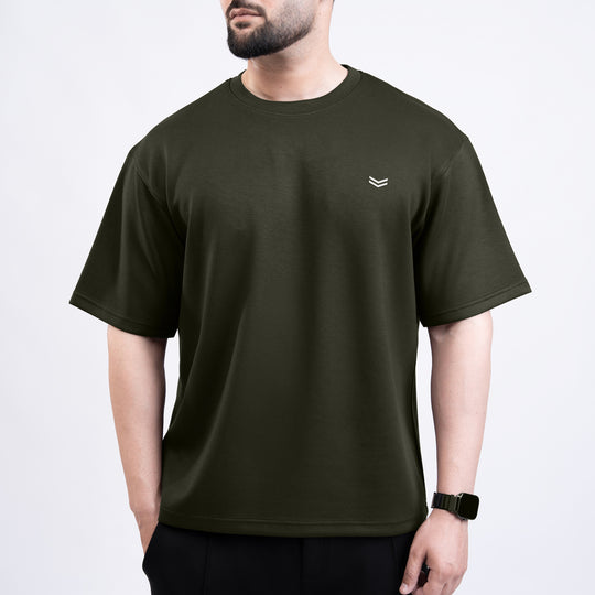 Scuba Olive Oversize T-Shirt
