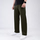 Scuba Olive 4-Way Stretch Front Stitch Trousers