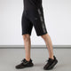 Black Shorts with Gray Camo Panel