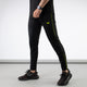 Black Quick Dry Bottoms with Neon Side Piping