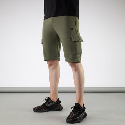 Military Green Cargo Shorts