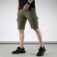 Military Green Cargo Shorts
