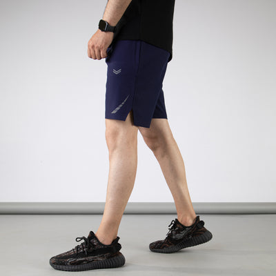 Navy Hyper Series Premium Micro Shorts with Reflective Detailing