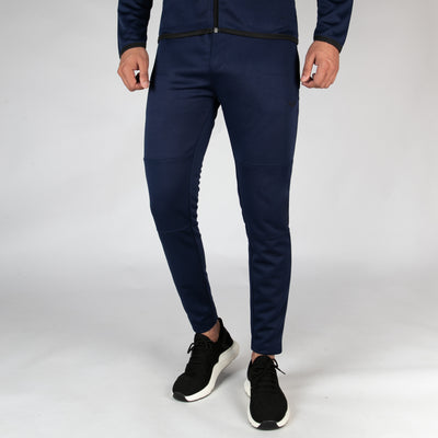 Navy Front Paneled Quick Dry Bottoms
