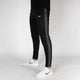 Black Quick Dry Hybrid Bottoms with Gray Mesh Panels