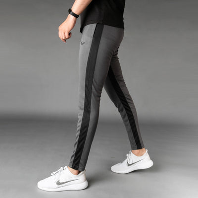 Smoke Gray Quick Dry Bottoms with Dual Black Panels