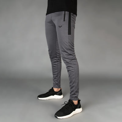 Smoke Gray with Black Panel Breathable Mesh Quick Dry Bottoms