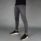 Plain Smoke Gray Breathable Mesh Quick Dry Bottoms