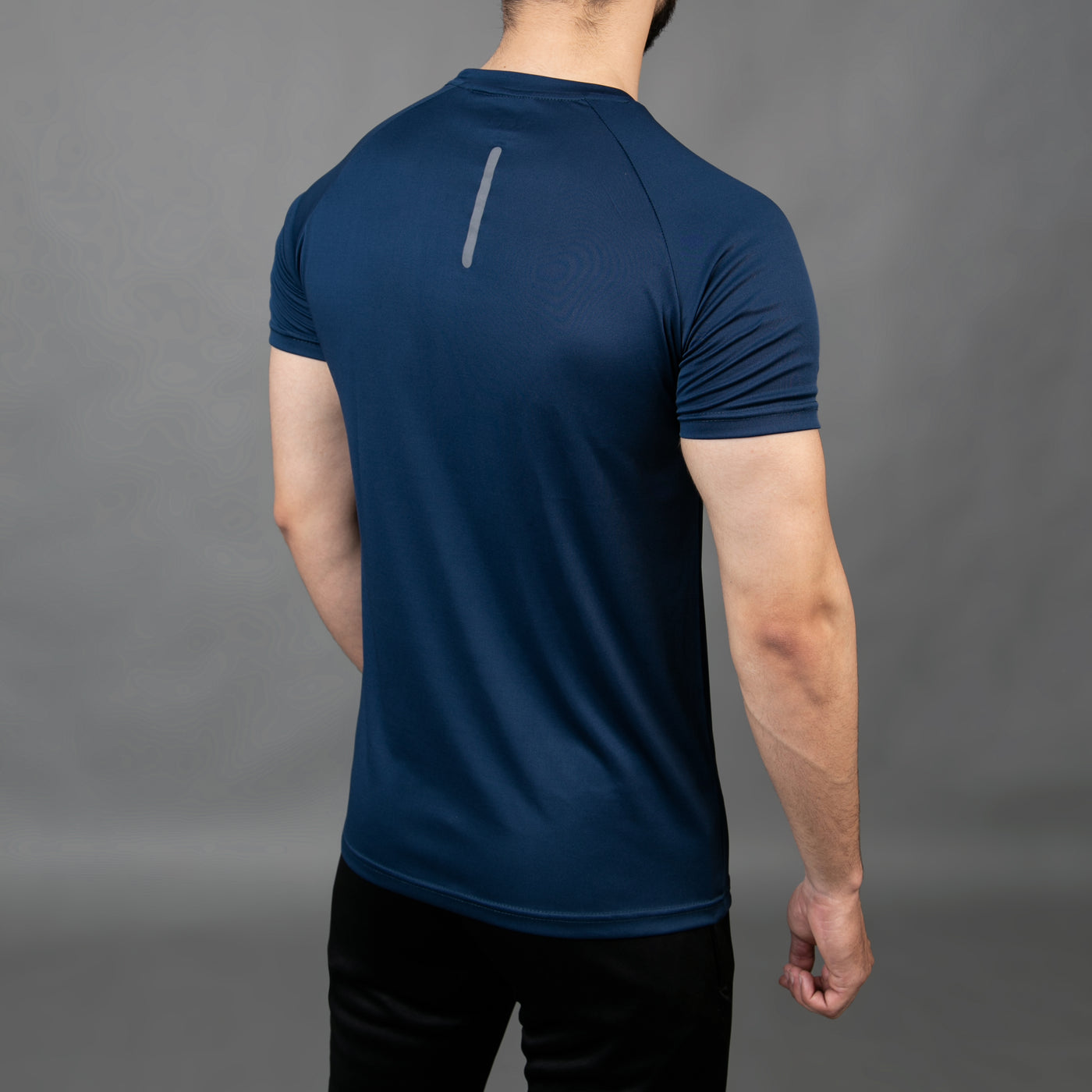 Premium Sapphire Quick Dry Tee with Reflective Detailing