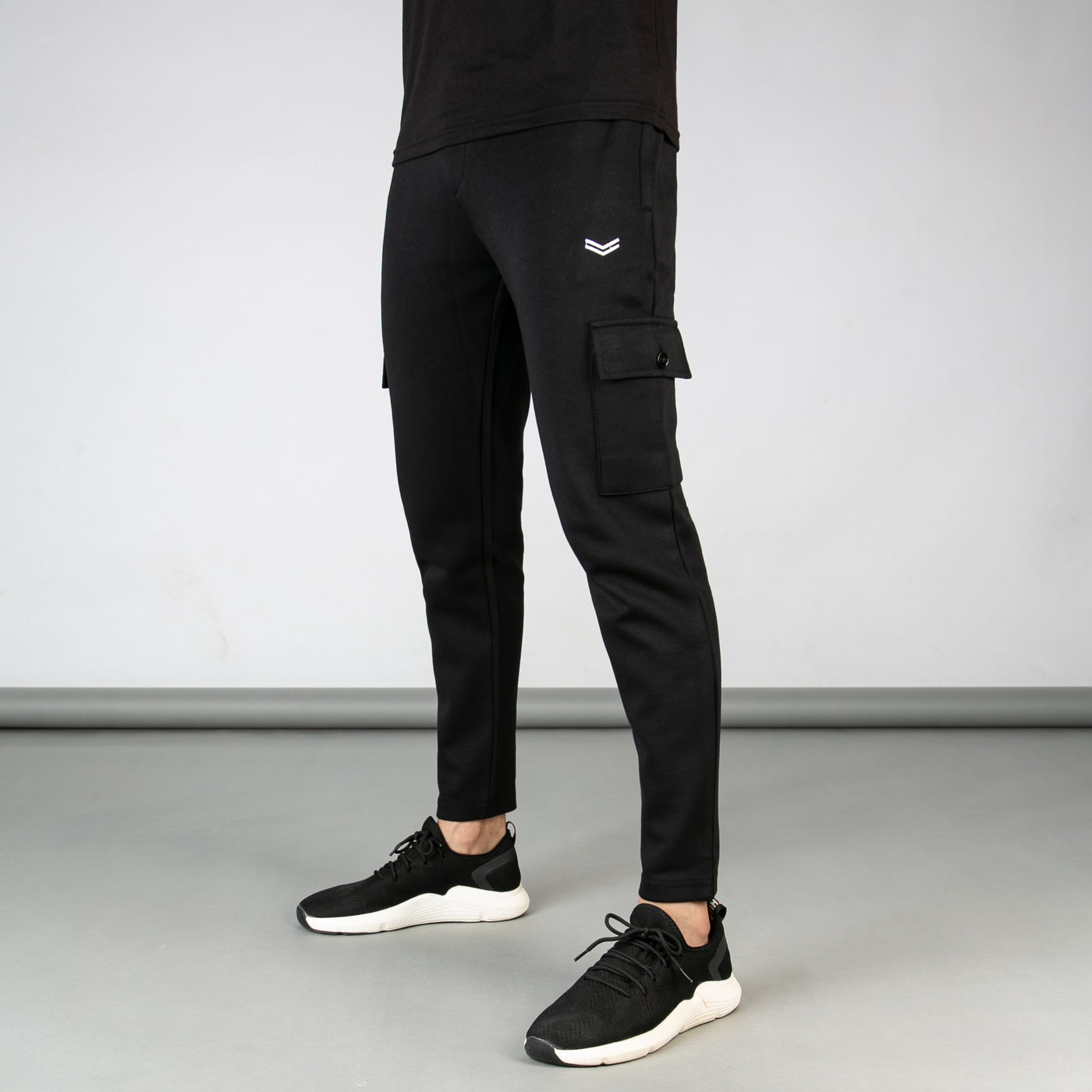 Solid Black Cargo Bottoms – Rad Clothing Store