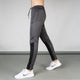 Gray Hybrid Bottoms with Black Ventilated Shin Mesh Panels