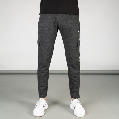 Textured Charcoal Cargo Bottoms