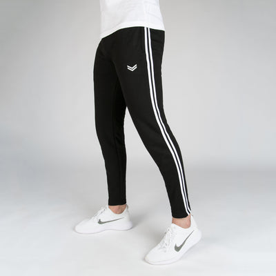 Black Bottoms With Two Side Stripes