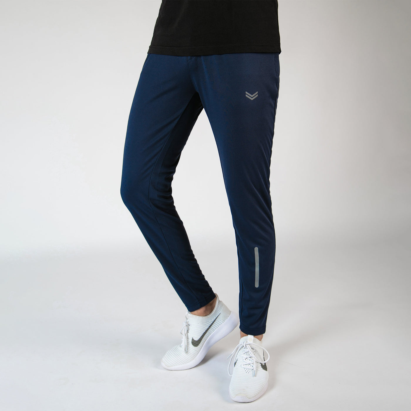Navy Quick Dry Bottoms With Reflective Detailing