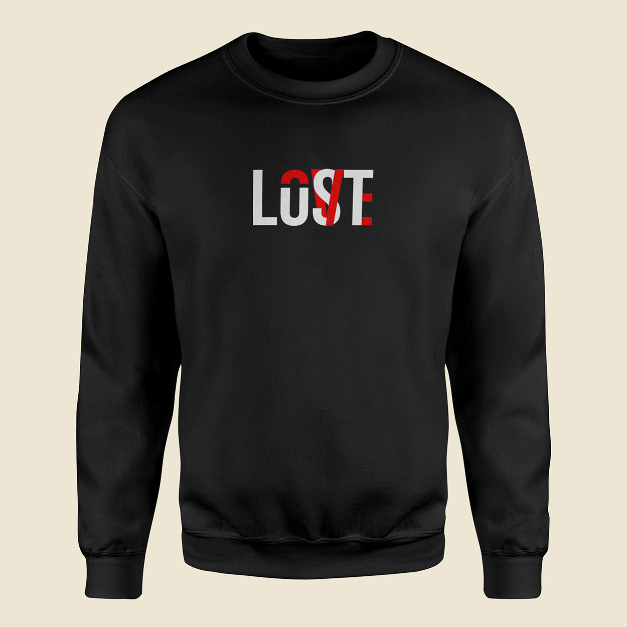 Love or Lust Black Sweatshirt