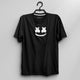 Marshmello Printed Black T-shirt