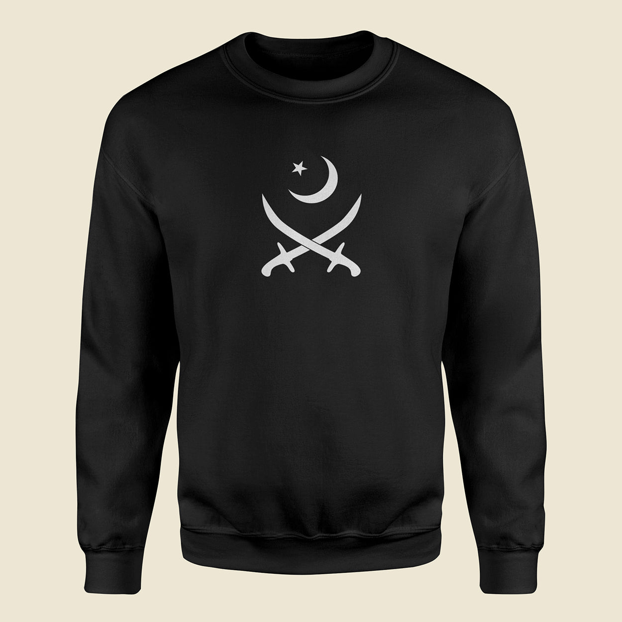 Pak Military Black Sweatshirt