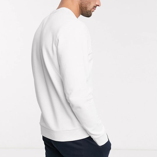 Plain White Sweatshirt